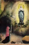 CPA Lourdes L'Apparition