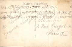 CPA Lourdes L'Apparition