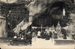 CPA Lourdes La Grotte 