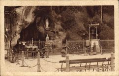 CPA Lourdes La Grotte 