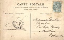 CPA Benediction du Tres Saint Sacrement devant le Rosaire 