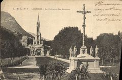 CPA Lourdes Le Calvaire des Bretons 