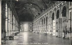 CPA Versailles Galerie des Glaces 