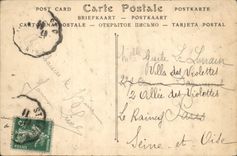 CPA Musee de Saint Germain en Laye Sarcophages d'Arles