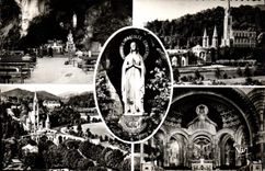 CPA Souvenir des Sanctuaires de Lourdes 