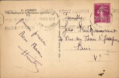 CPA Lourdes La Basilique et le Monument Interallie 