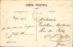 CPA Lourdes Vue sur l'Esplanade 