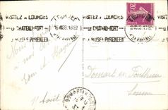 CPA Lourdes L'Esplanade et la Basilique 