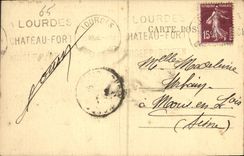 CPA Lourdes La Basilique 