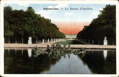 CPA Versailles Le Bassin d'Apollon 