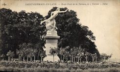 CPA Saint Germain en Laye Rond Point de la Terrasse 