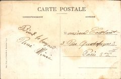 CPA Saint Germain en Laye Le Chateau vu du Parterre 