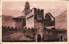 CPA Les Beaux de France Les Pyrences Luz Saint Sauveur Eglise des Templiers 