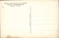 CPA Eglise Paroissiale de Lourdes Sainte Bernadette 