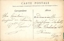 CPA Lourdes Maison paternelle de Bernadette Soubirous 