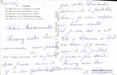 CPA Lourdes La Basilique et la Vierge Couronnee 