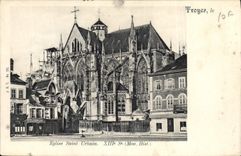CPA Troyes le Eglise Saint Urbain 