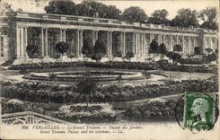 CPA Versailles Le Grand Trianon Facade des Jardins Great Trianon Palace and the Garden 