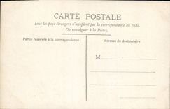 CARTE PHOTO Femme Chien