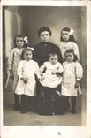 CARTE PHOTO Femme Enfants