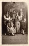 CARTE PHOTO Femmes Theatre