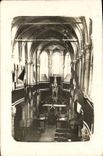CARTE PHOTO Eglise Drapeaux