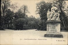 CPA Saint Germain en Laye Entree du Parc 