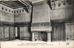 CPA Chateau de Pierrefonds Chambre de Travel du Seigneur 