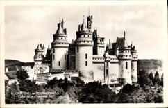 CPA Chateau de Pierrefonds Cote de la Chapelle 