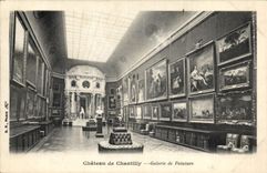 CPA Chateau de Chantilly Galerie de Peinture 