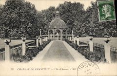 CPA Chateau de Chantilly L'lle d'Amour 