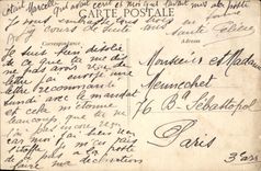 CPA Chateau de Chantilly 