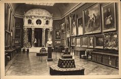 CPA La Douce France Chateau de Chantilly La Galerie des Peintures 