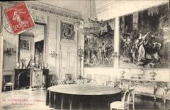 CPA Compiegne Chateau Salle du Conseil 