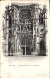 CPA Senlis Portail Occidental de la Cathedrale 