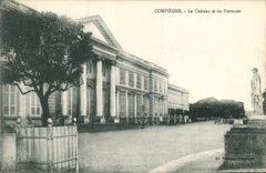 CPA Compiegne Le Chateau et les Terrasses 