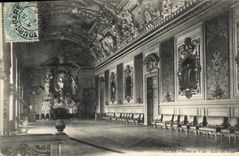 CPA Tours Hotel de Ville Salle des Fetes 