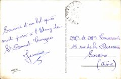 CPA Foret de Troncais Etang de Saint Bonnet 