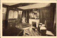 CPA Salle a manger des Buissonnets 