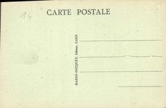 CPA Caen Abdise de l'Eglise St Sauveur 