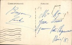 CPA Caen Le Lycee et L'Eglise Saint Etienne 