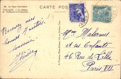 CPA Falaise Le Chateau de Guillaume le Conquerant 