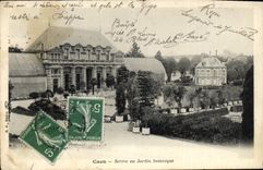 CPA Caen Serres au Jardin botanique 