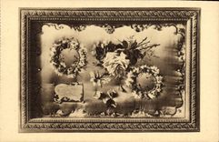 CPA Couronnes de bleuets que Sainte Therese de l'Enfant Jesus 
