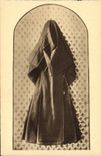 CPA Robe de bure petit voile et chapelet de Seinte Therese de l'Enfant Jesus 