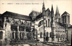 CPA Lisieux Abside de la Cathedrale Saint Pierre 