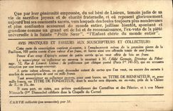 CPA Que par leur generosite empressee du sol beni de Lisieux