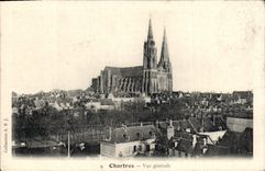 CPA Chartres vue generale 