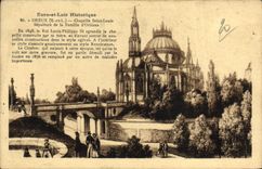 CPA Eure et Loir historique Dreux Chapelle Saint Louis Sepalture de la Famille d'Orleans 