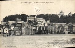 CPA Dreux E et L vue d'ensemble Place Mezirard 